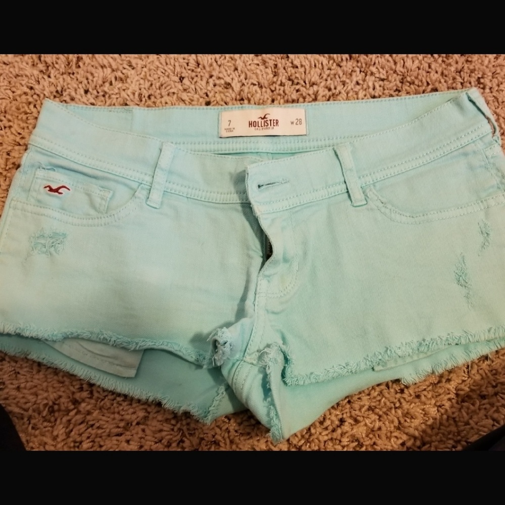 Blue Hollister Shorts